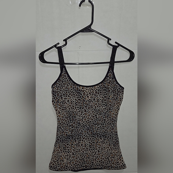 Top Super Soft Leopard Animal Print Cami Top(Non Branded ) - Picture 2 of 2
